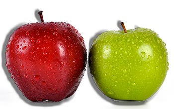 compare apples to apples